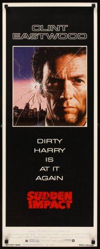 1z678 SUDDEN IMPACT insert '83 Clint Eastwood is at it again as Dirty Harry, great image!