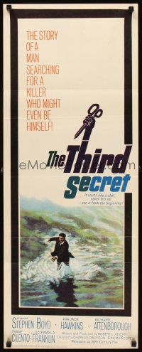 1z705 THIRD SECRET insert '64 Stephen Boyd searching for a killer who might even be himself!
