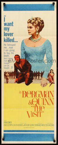 1z742 VISIT insert '64 Ingrid Bergman wants to kill her lover Anthony Quinn!
