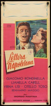 1z065 LETTERA NAPOLETANA Italian locandina '54 Giacomo Rondinella, Lianella Carell, Nistri art!