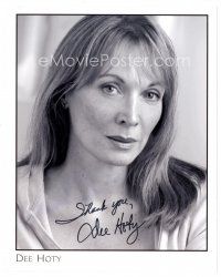 2a745 DEE HOTY signed 8x10 REPRO still '90s head & shoulders portrait of the pretty actress!