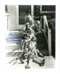 2a754 DOROTHY DEBORBA/SHIRLEY JEAN RICKERT signed 8x10 REPRO still '01 on a great Our Gang image!