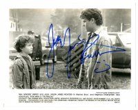 2a308 JASON JAMES RICHTER signed 8x10 still '97 with Vincent Berry from a scene in Free Willy 3!