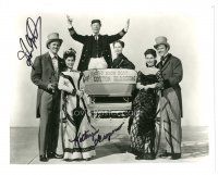 2a856 KATHRYN GRAYSON/HOWARD KEEL signed 8x10 REPRO still '98 both with their Show Boat co-stars!