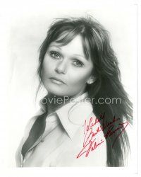 2a981 VALERIE PERRINE signed 8x10 REPRO still '80s head & shoulders portrait of the pretty star!