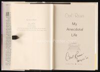 2a172 CARL REINER signed first edition hardcover book '03 his autobiography My Anecdotal Life!