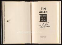 2a195 TIM ALLEN signed 1st edition hardcover book '94 Don't Stand Too Close to a Naked Man!