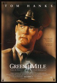 2a066 GREEN MILE signed advance 1sh '99 by director Frank Darabont, art of Tom Hanks, Stephen King!