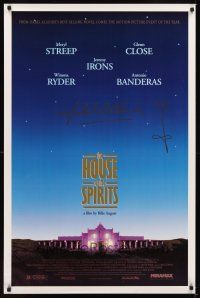 2a070 HOUSE OF THE SPIRITS signed 1sh '93 by author Isabel Allende, internationally acclaimed novel