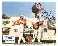 2a116 CHEECH & CHONG'S NICE DREAMS signed LC #6 '81 by Tommy Chong, great image with Cheech Marin!