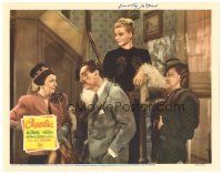 2a117 CLAUDIA signed LC '43 by Dorothy McGuire, who's smiling at stairs!