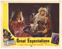 2a125 GREAT EXPECTATIONS signed LC R51 by Jean Simmons, who's close up with two others!
