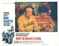 2a129 HOW TO FRAME A FIGG signed LC #4 '71 by Don Knotts, who's making an odd face!