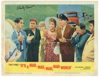 2a131 IT'S A MAD, MAD, MAD, MAD WORLD signed LC #3 '64 by BOTH Stanley Kramer AND Edie Adams!