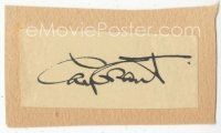 2a530 CARY GRANT signed 1.5x2.75 cut album page '30s can be framed with a repro still!