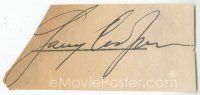 2a545 GARY COOPER signed 1.5x3.25 cut album page '30s can be framed with a repro still!