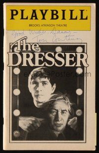 2a458 TOM COURTENAY signed playbill '81 when he appeared on stage in The Dresser!