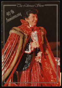 2a218 LIBERACE signed program '84 from his 40th anniversary show performance!