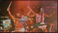 2a231 UP IN SMOKE signed 23x35 music album insert poster '78 by Tommy Chong, photo with Cheech!
