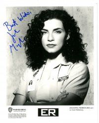 2a324 JULIANNA MARGULIES signed 8x10 TV still '96 as Carol Hathaway from television's ER!