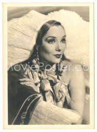 2a422 LUPE VELEZ signed deluxe 5x7 still '30s close portriat of the sexy star in elaborate outfit!