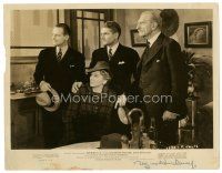 2a356 REGINALD DENNY signed 8x10 still R46 with Olivier, Smith & Fontaine from Hitchcock's Rebecca!