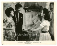 2a362 RITA MORENO signed 8x10 still '61 with Natalie Wood & George Chakiris in West Side Story!