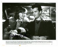 2a380 SALLY FIELD signed 8x10 still '87 close up in back of car with Tom Hanks from Punchline!
