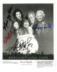 2a397 USED PEOPLE signed 8x10 still '92 by Shirley MacLaine, Kathy Bates, Jessica Tandy AND Harden!