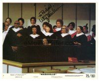 2a335 LILLY TOMLIN signed 8x10 mini LC '75 in a scene with church choir from Nashville!
