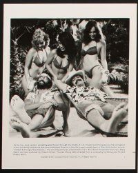 2a211 CHEECH & CHONG'S NICE DREAMS signed presskit w/ 10 stills '81 by Tommy Chong on the cover!
