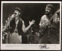2a214 THINGS ARE TOUGH ALL OVER signed presskit w/ 8 stills '82 by Tommy Chong & Shelby Fiddis!