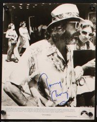 2a215 UP IN SMOKE signed presskit w/ 22 stills '78 by Tommy Chong on the cover & one still!