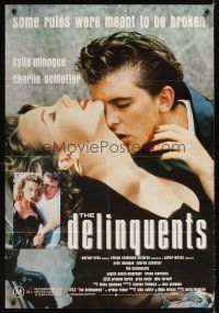2b328 DELINQUENTS Aust 1sh '89 sexy Kylie Minogue, some rules were meant to be broken!