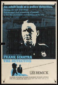 2b330 DETECTIVE Aust 1sh '68 Frank Sinatra as New York City cop, an adult look at police!