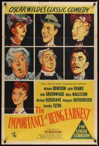 2b337 IMPORTANCE OF BEING EARNEST Aust 1sh '53 Wilde's comedy of manners, morals & matrimony!