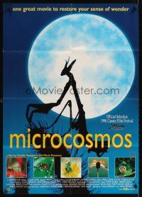 2b347 MICROCOSMOS Aust 1sh '96 great praying mantis image!