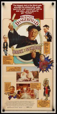 2b383 BACK TO SCHOOL Aust daybill '86 Rodney Dangerfield goes to college with his son!