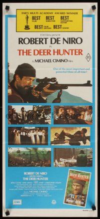 2b447 DEER HUNTER Aust daybill '78 Robert De Niro classic, directed by Michael Cimino!