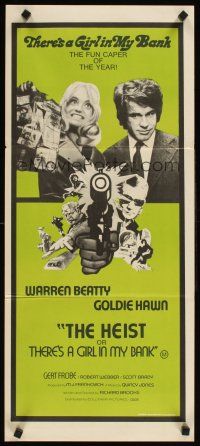 2b371 $ Aust daybill '71 bank robbers Warren Beatty & Goldie Hawn!