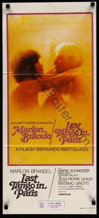 2b624 LAST TANGO IN PARIS Aust daybill '72 Marlon Brando, Maria Schneider, Bernardo Bertolucci