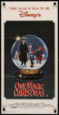2b714 ONE MAGIC CHRISTMAS Aust daybill '85 Mary Steenburgen, Harry Dean Stanton, Disney!