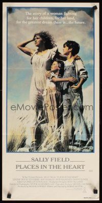 2b738 PLACES IN THE HEART Aust daybill '84 single mother Sally Field fights for her kids & land!