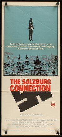 2b808 SALZBURG CONNECTION Aust daybill '72 Barry Newman, from best-selling spy novel by MacInnes!