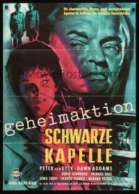 2b175 BLACK CHAPEL German '59 Geheimaktion schwarze Kapelle, Nazis, Peter Van Eyck, Dawn Addams!