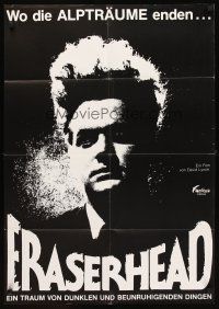 2b203 ERASERHEAD German '79 directed by David Lynch, Jack Nance, surreal fantasy horror!