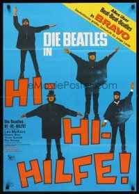 2b224 HELP German R68 The Beatles, John, Paul, George & Ringo, rock & roll classic!