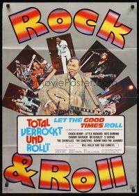2b246 LET THE GOOD TIMES ROLL German '73 Chuck Berry, Bill Haley & real '50s rockers!