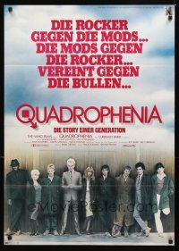 2b275 QUADROPHENIA German '79 great image of The Who & Sting, English rock & roll!