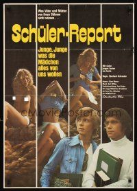 2b279 SCHULER-REPORT German '71 Eberhard Schroder directed, sexy Sascha Hehn, Astrid Kilian!